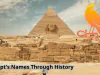 Egypt's Names Through History: Ancient to Modern